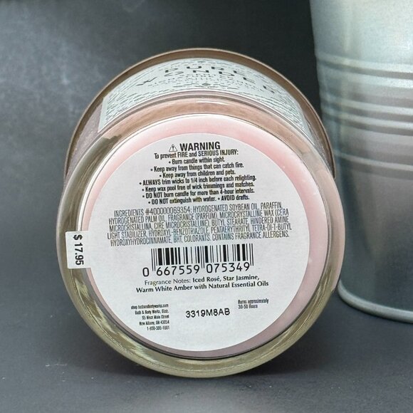 BBW Pure Wonder Bath & Body Works Single Wick Candle - Picture 9 of 10